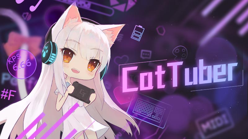 ライブ配信用ツール：CatTuber